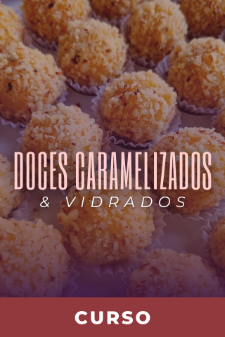 Capa Curso Doces Caramelizados e Vidrados